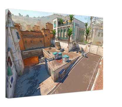 Canvas Painting "Dust A Site"