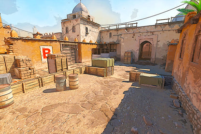 Canvas Painting "Dust B Site"